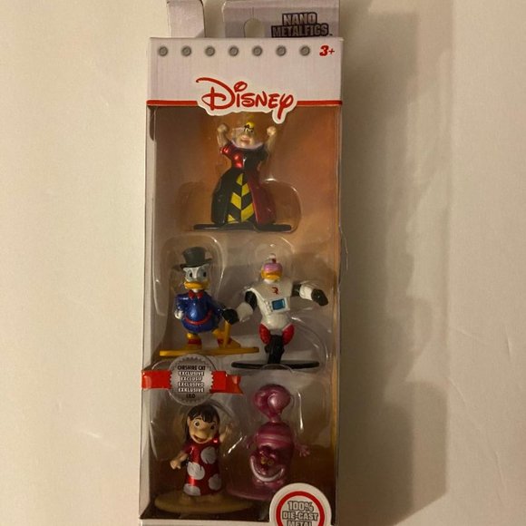 Disney Other - Disney Nano Metalfigs Die Cast Figures Scrooge Lilo Gizmoduck Queen Heart